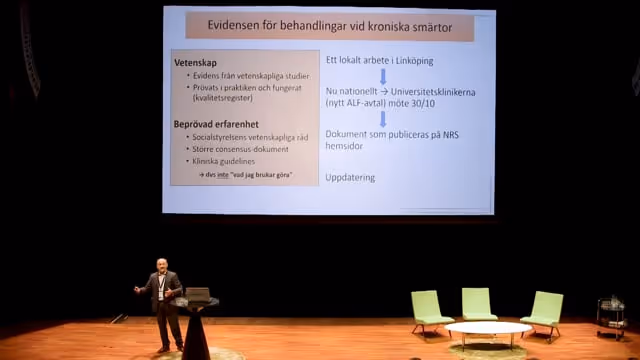 Björn Gerdle, Professor, Linköpings Universitet, Marcelo Rivano-Fischer, Verksamhetschef, Smärtrehabilitering, Skånes Universitetssjukhus