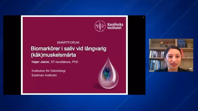 Hajer Jasim, ST-tandläkare, Med Dr., Karolinska Institutet; Eastman Institutet