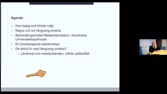 Linda Holmström, Med.Dr. leg sjukgymnast, Funktionsområdeschef, Medicinsk Psykologi, Funktion Hälsoprofessioner, Karolinska Institutet, Stockholm