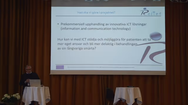 Rolf Karlsten, Smärtcentrum, Akademiska sjukhuset, Uppsala