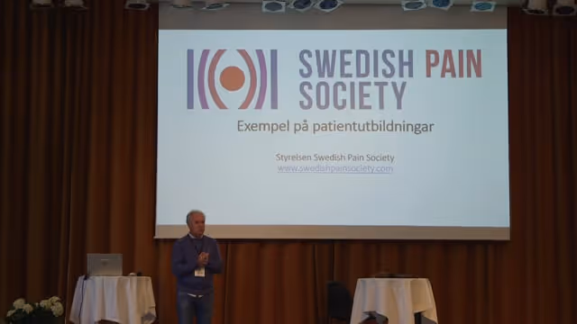 Stefan Lundeberg, Swedish Pain Society