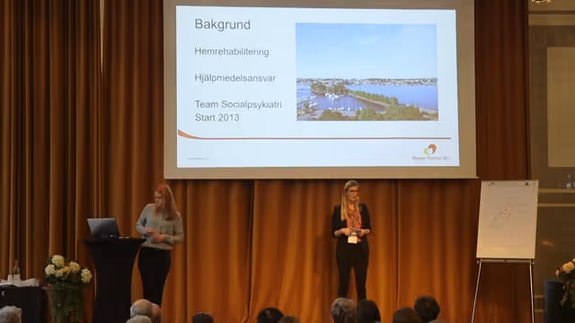 Pernilla Forssander leg arbetsterapeut och Annie Anderot leg fysioterapeut, Samrehab Smärtenheten Västerviks sjukhus.