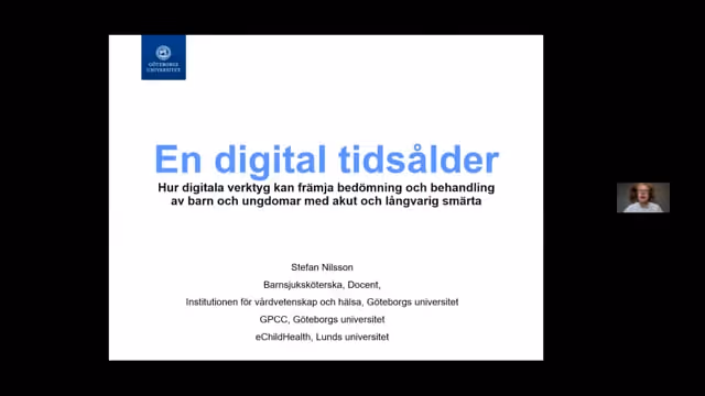Stefan Nilsson, barnsjuksköterska och docent från institutionen för vårdvetenskap och hälsa, Sahlgrenska akademin, Göteborgs universitet