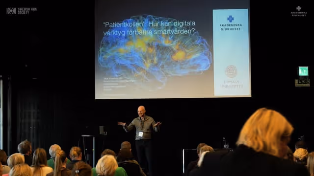 Terje Kirketeig, Läkare, Smärtcentrum, Akademiska sjukhuset, doktorand, Inst för Kirurgiska vetenskaper, Uppsala universitet & Veronica Sjöberg, Leg. fysioterapeut och doktorand i Vårdvetenskap, Hälsa och välfärd med inriktning mot evidensbaserad praktik vid Högskolan Dalarna