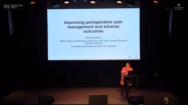 Eske Aasvang, Professor in Anaesthesiology, University of Copenhagen. Martin Flores Bjurström, Specialistläkare, PhD, Inst. för kirurgiska vetenskaper, Klinisk smärtforskning, Uppsala universitet