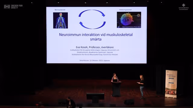 Eva Kosek, Professor i Klinisk smärtforskning, Inst. för kirurgiska vetenskaper, Uppsala Universitet samt Inst. för klinisk neurovetenskap, Karolinska Institutet