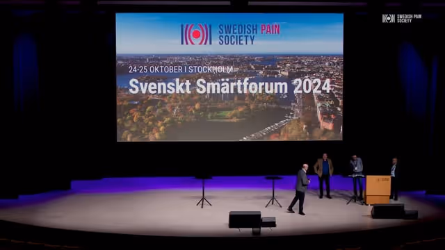 Anders Ekholm, Framtidsforskare, Institutet för Framtidsstudier & Marcelo Rivano Fischer, Leg Psykolog, Docent, Registerhållare NRS, Ordförande i NAG Smärta & Emmanuel Bäckryd, Överläkare, Biträdande professor i Smärtmedicin, Linköpings universitet
