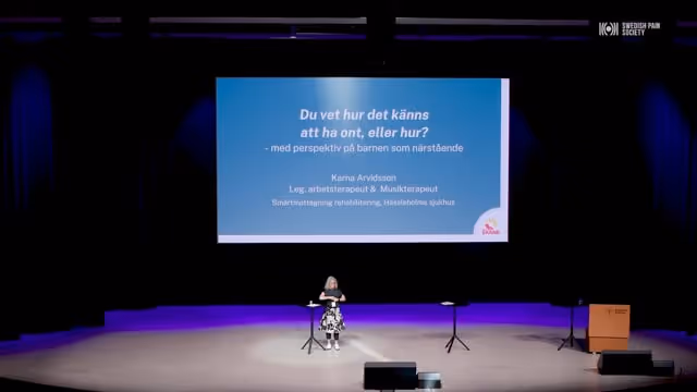 Karna Arvidsson, Arbets- och musikterapeut, Smärtrehabmottagningen i Hässleholm