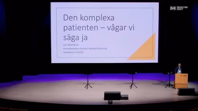 Lars Wahlström, Konsultpsykiater vid Konsultenheten Psykiatri Sydväst i Stockolm och Psykoonkologiska mottagningen Karolinska Universitetssjukhuset