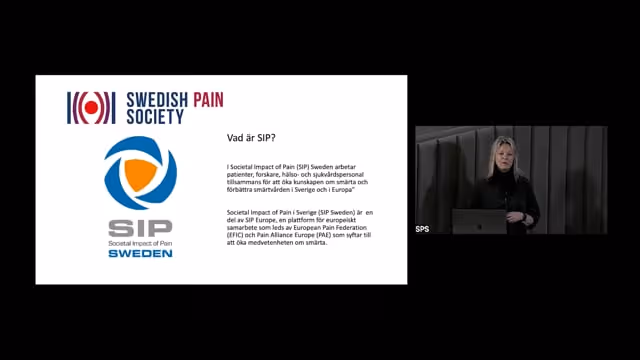 Anna B Sellius, Swedish Pain Society & Gunilla Göran, Reumatikerförbundet patientföreträdare, ordförande The European Network for Fibromyalgia Associations (ENFA)