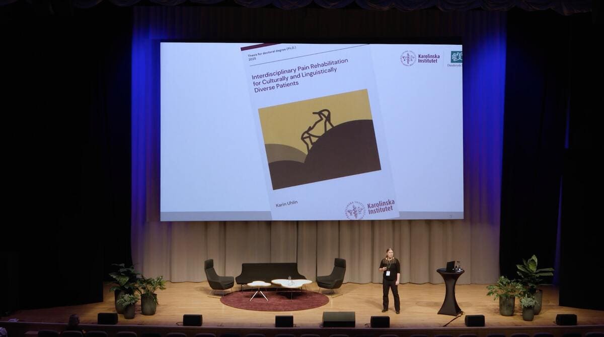 Karin Uhlin, Phd, specialist i rehabiliteringsmedicin, överläkare, Högspecialiserad smärtrehabilitering, Danderyds sjukhus