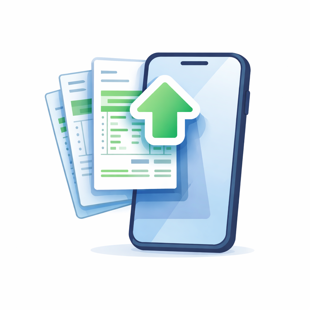 Unterlagen hochladen