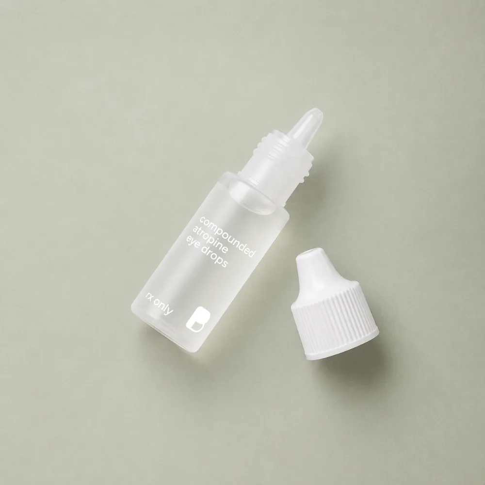 Low dose atropine eye drops
