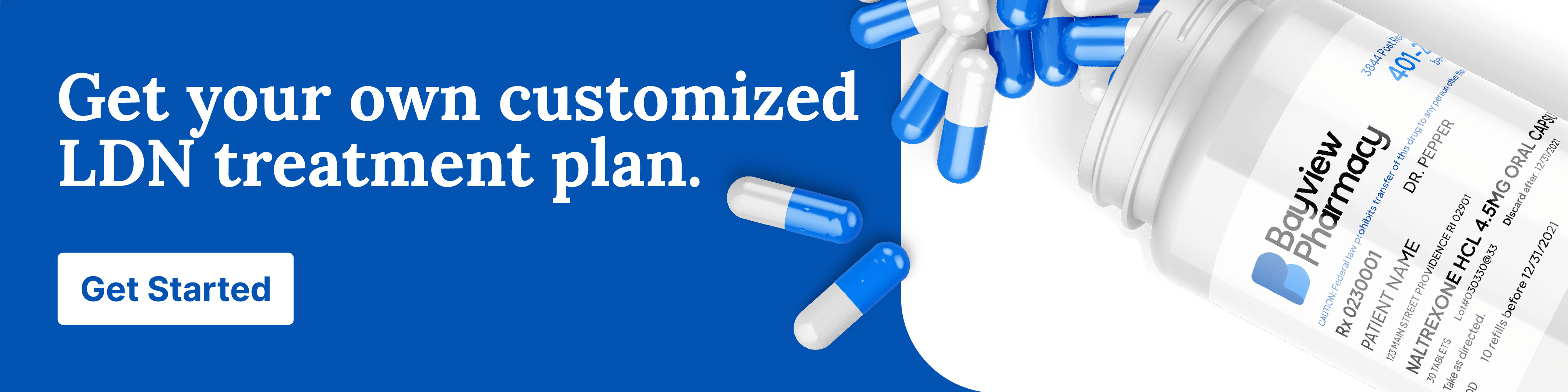 Blog banner: How low-dose naltrexone can improve quality of life