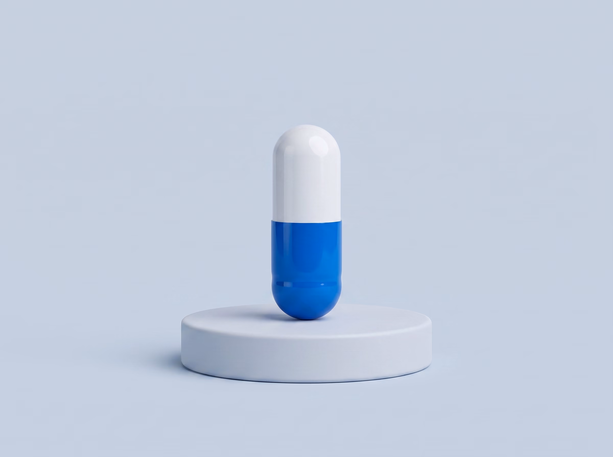 Single low dose naltrexone capsule