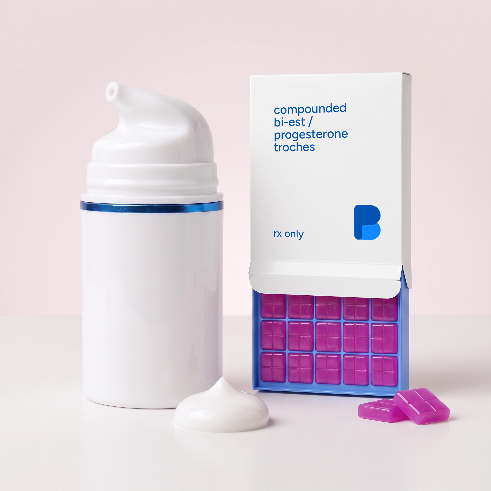 Bi-Est & Progesterone, a compounded medication prepared by Bayview Pharmacy