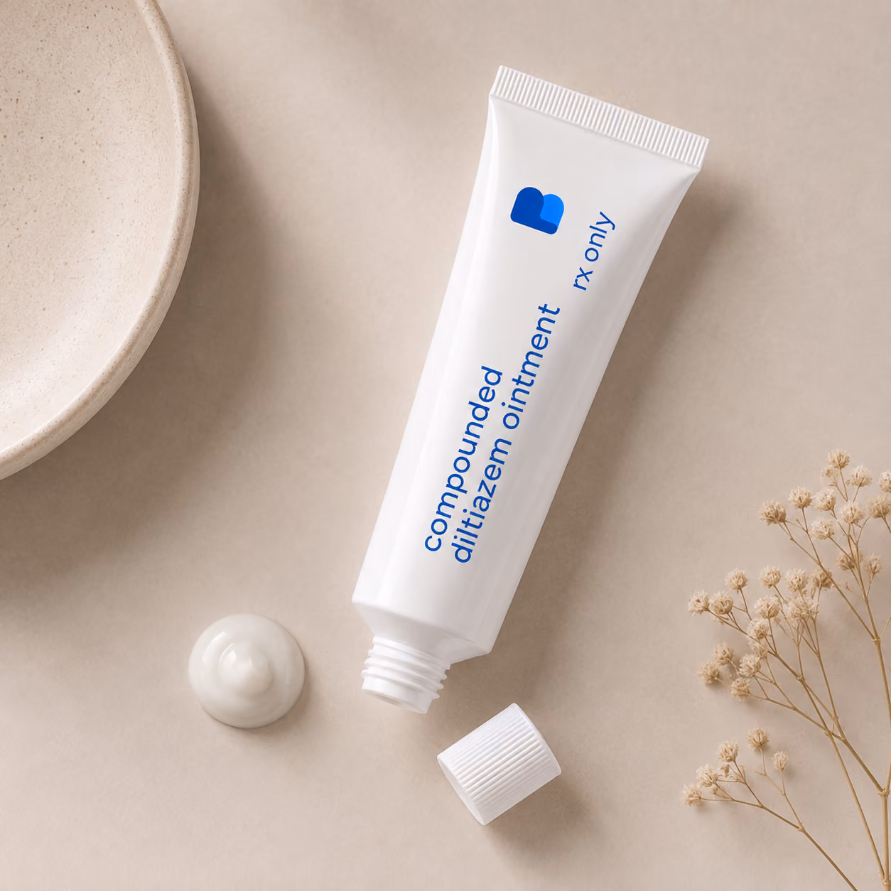 Diltiazem Rectal Ointment, a compounded medication prepared by Bayview Pharmacy
