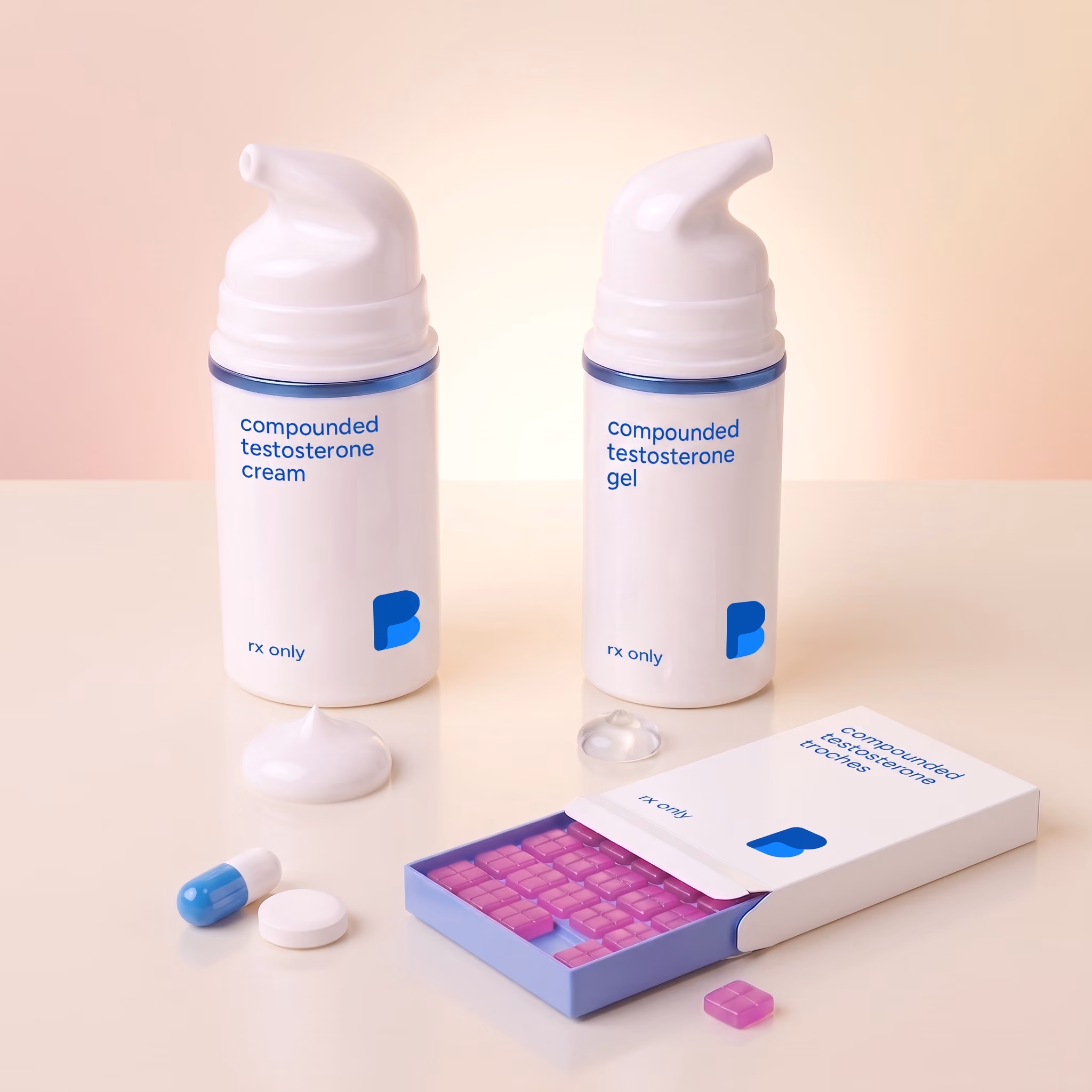 Testosterone for Women, a compounded medication prepared by Bayview Pharmacy