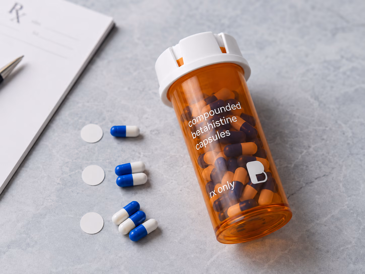 Capsules in three strengths – Betahistine Capsules from Bayview Pharmacy