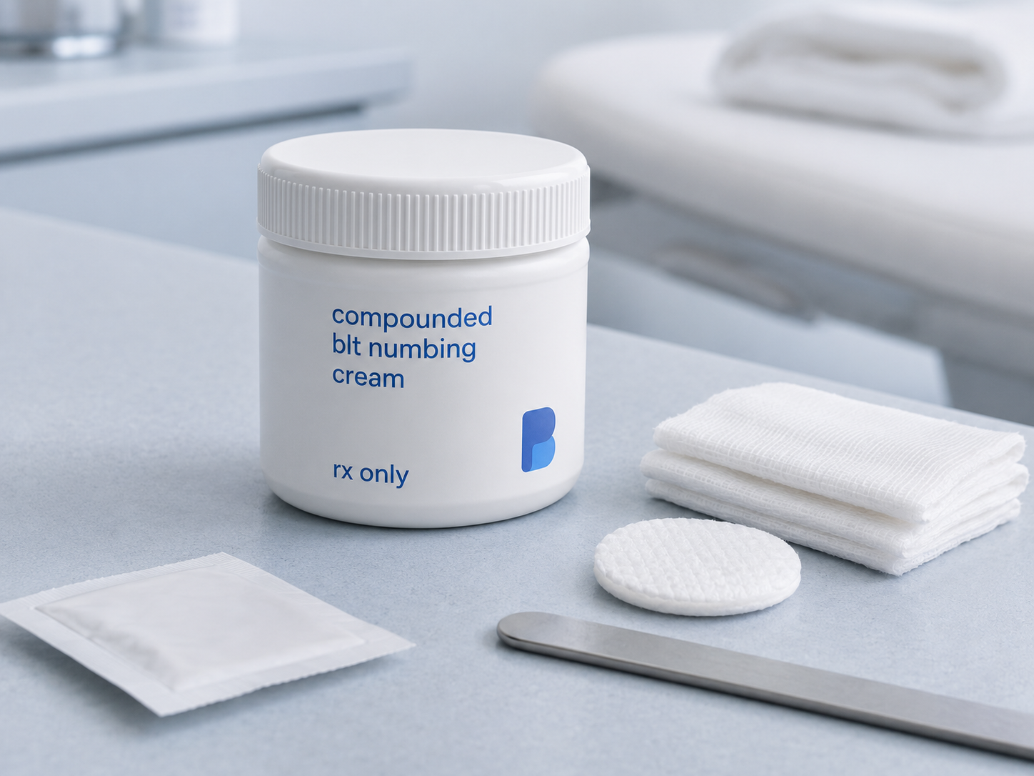 Comfort before your treatment, BLT Numbing Cream from Bayview Pharmacy