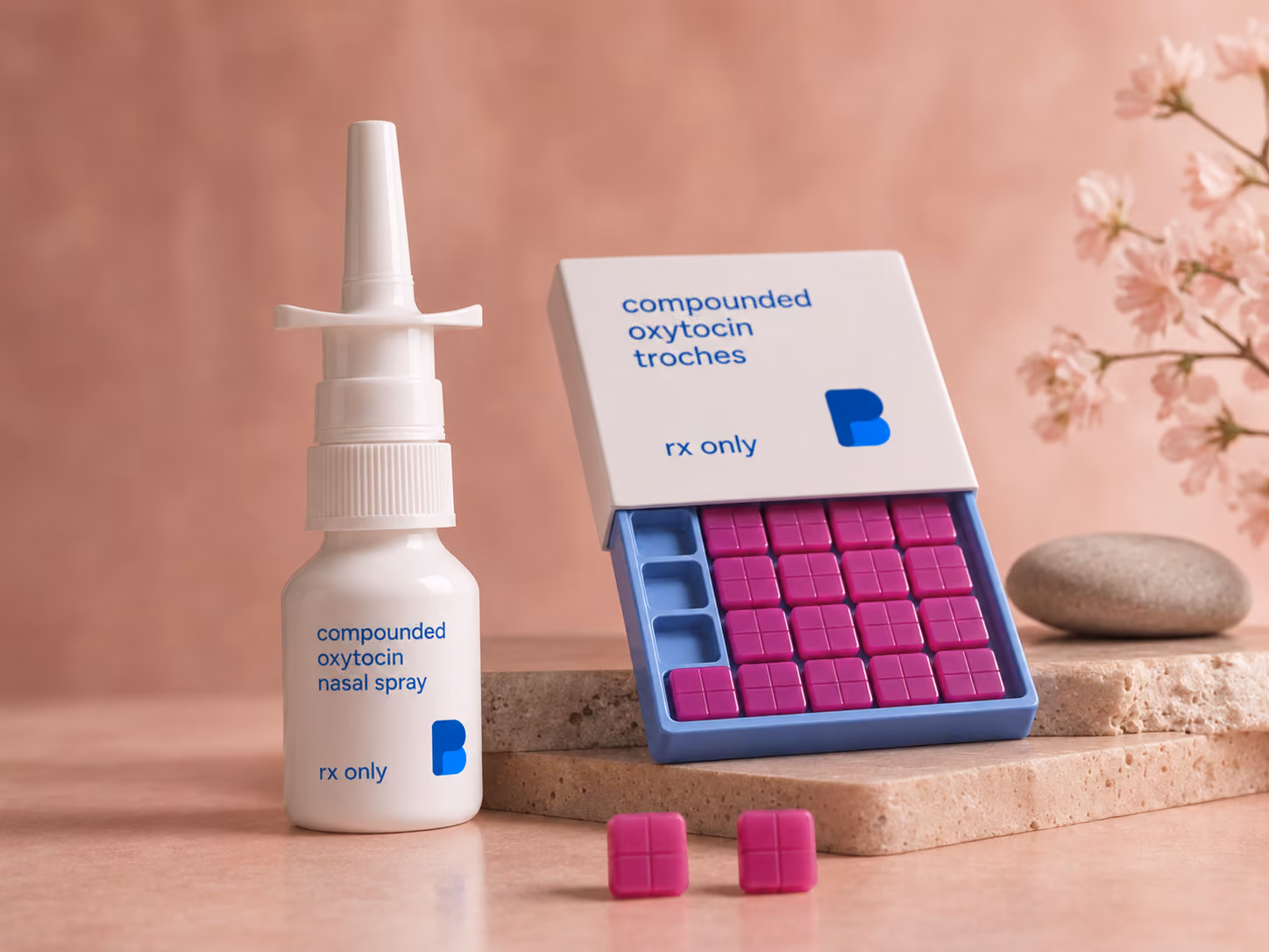 Nasal spray and sublingual troche – Oxytocin from Bayview Pharmacy