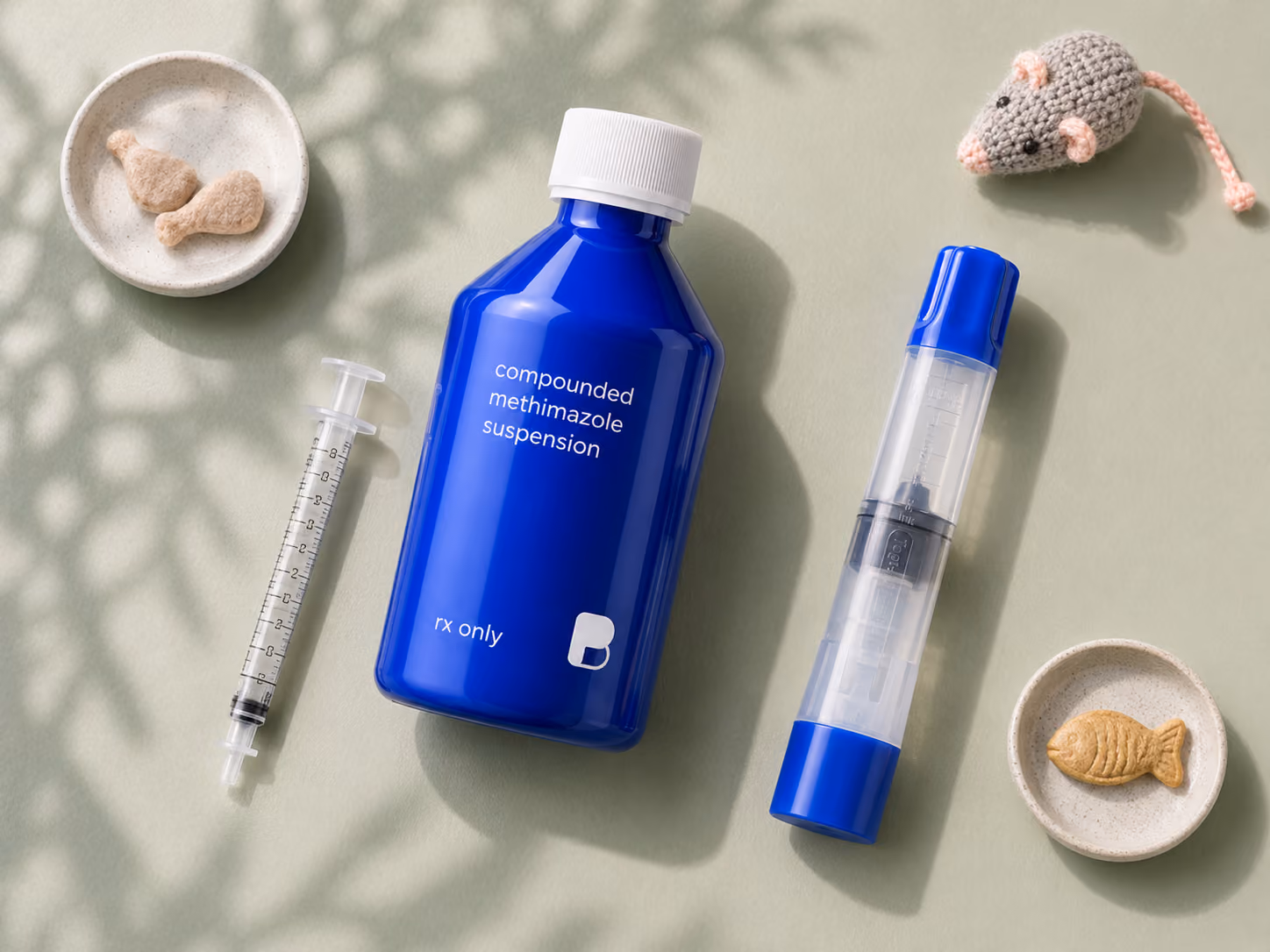 Ear gel, liquid, and custom strengths – Methimazole for Cats from Bayview Pharmacy