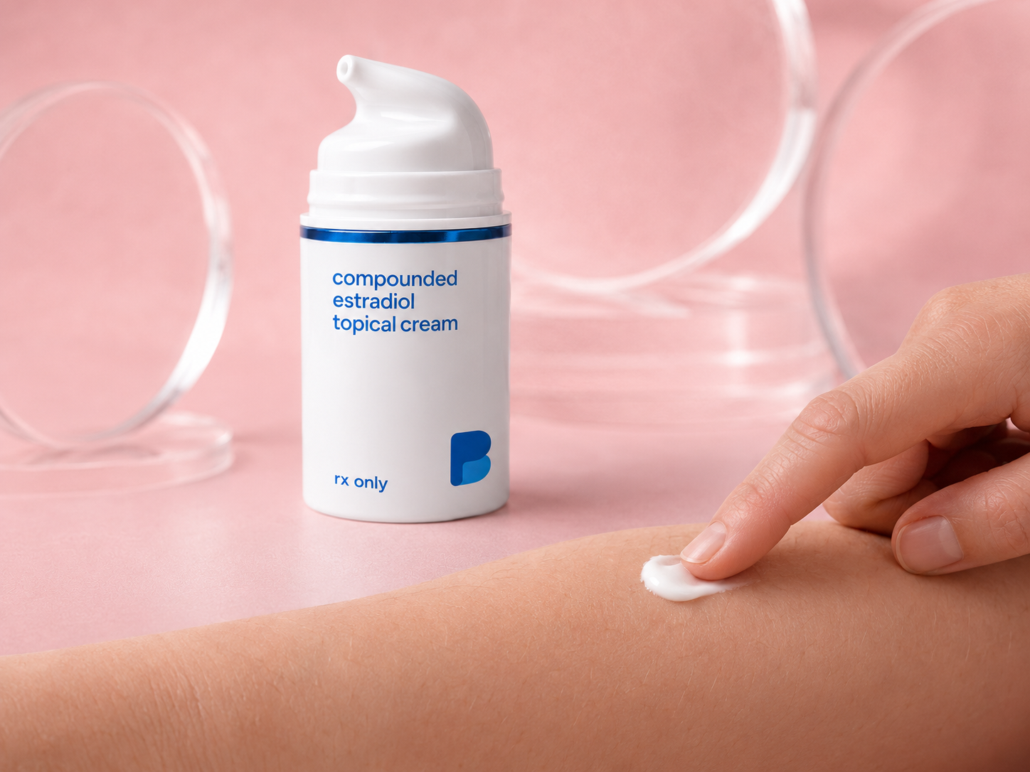 Estrogen absorbed through the skin – Estradiol Topical Cream from Bayview Pharmacy