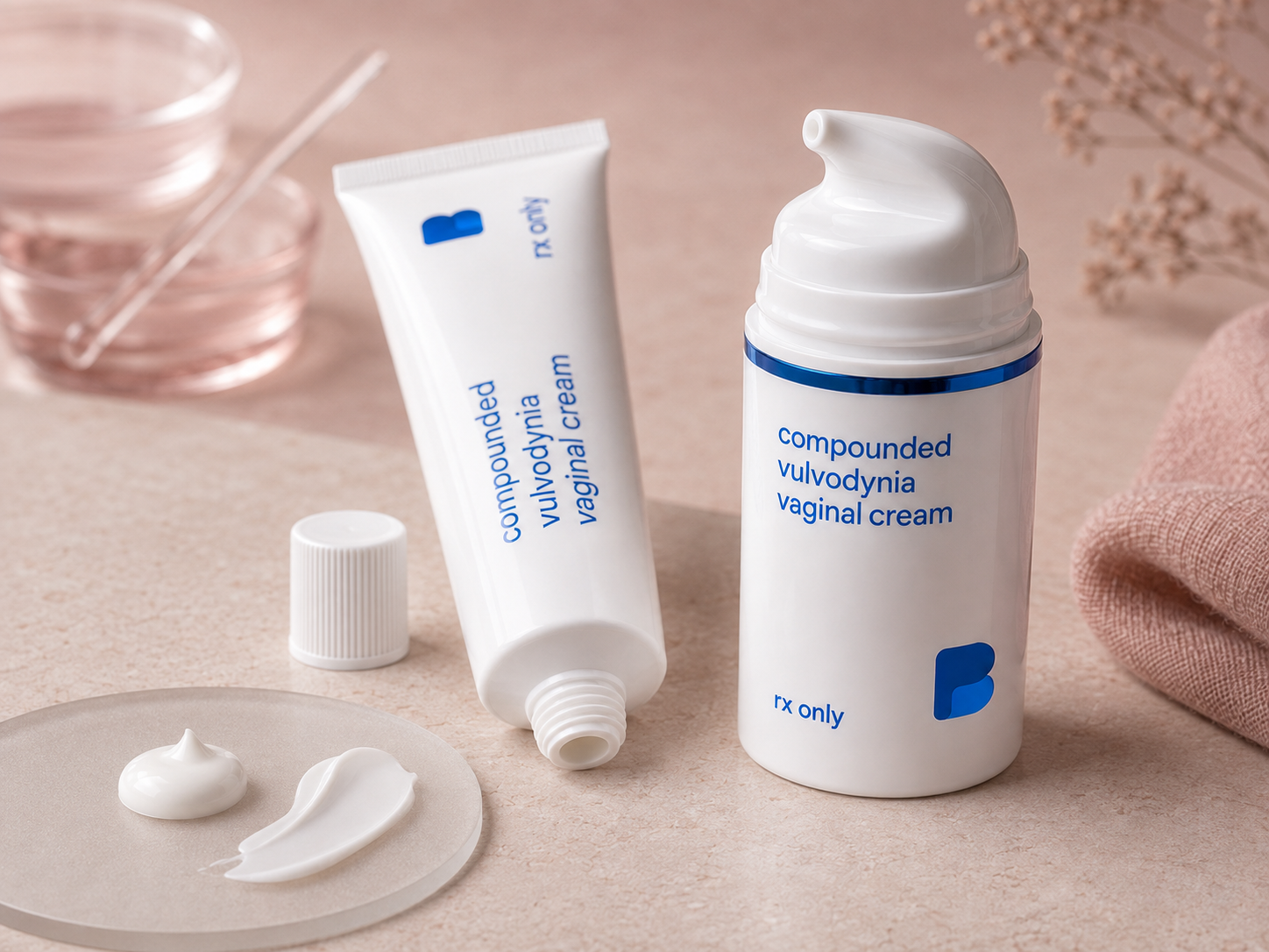 Strengths, bases, and packaging – Vulvodynia Vaginal Creams from Bayview Pharmacy