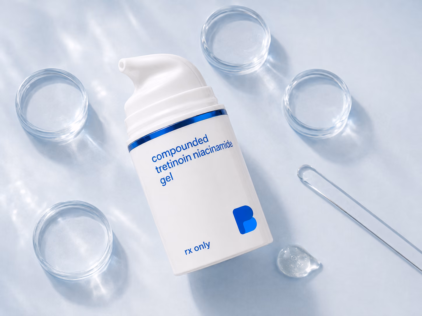 Strengths made to order – Tretinoin / Niacinamide / Hyaluronic Acid Gel from Bayview Pharmacy