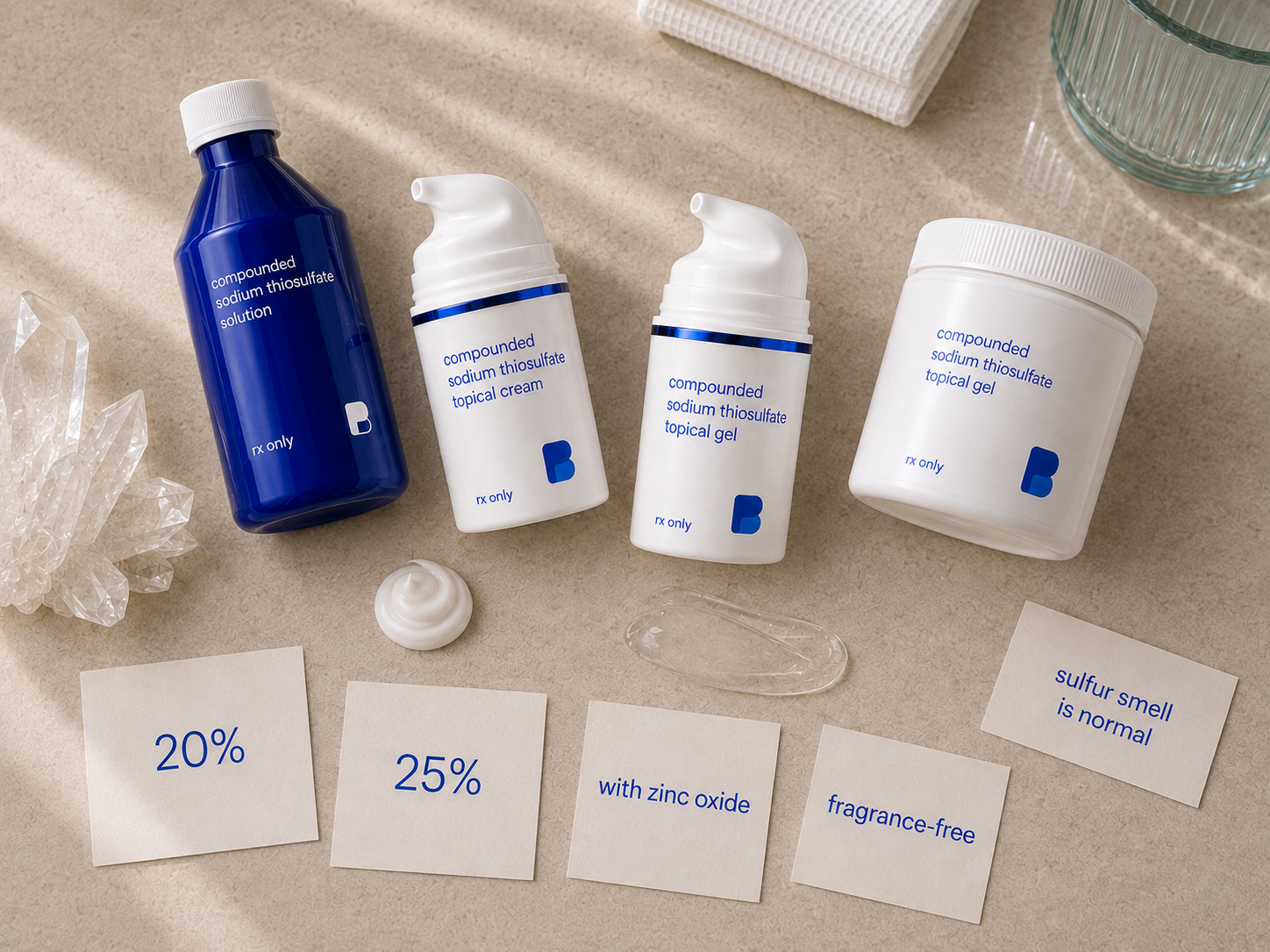 Strengths, bases, and the sulfur smell – Sodium Thiosulfate Topical from Bayview Pharmacy