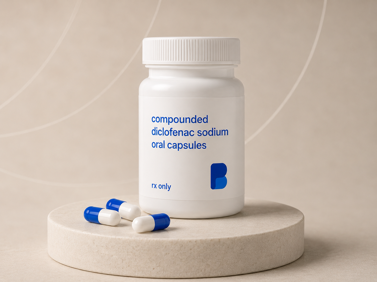 Also compounded as oral capsules – Diclofenac Sodium Topical Gel & Oral Capsules from Bayview Pharmacy