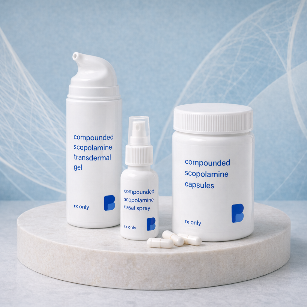 Scopolamine Gel & Capsules, Compounded | Bayview Pharmacy