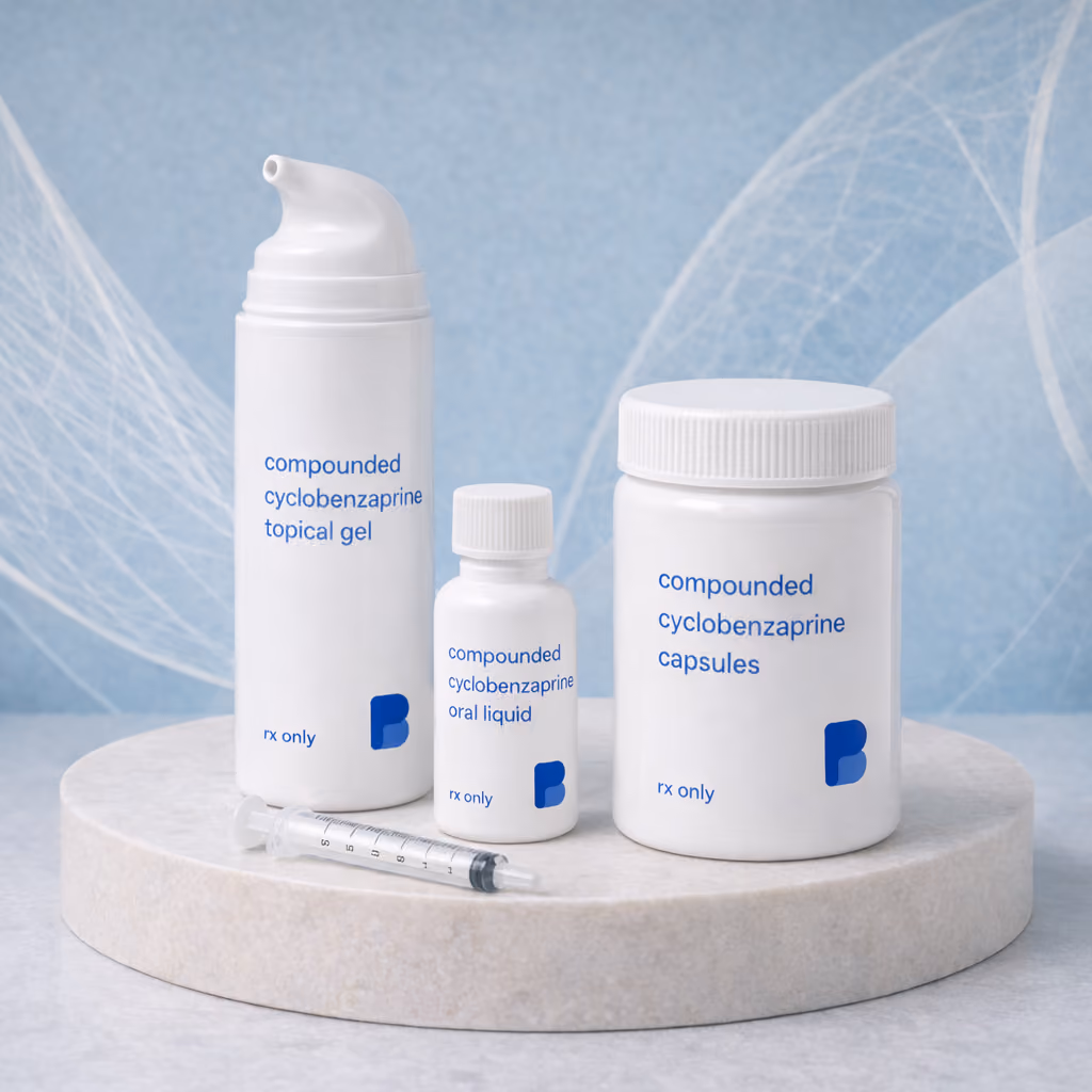 Cyclobenzaprine Gel & Cream, Compounded | Bayview Pharmacy