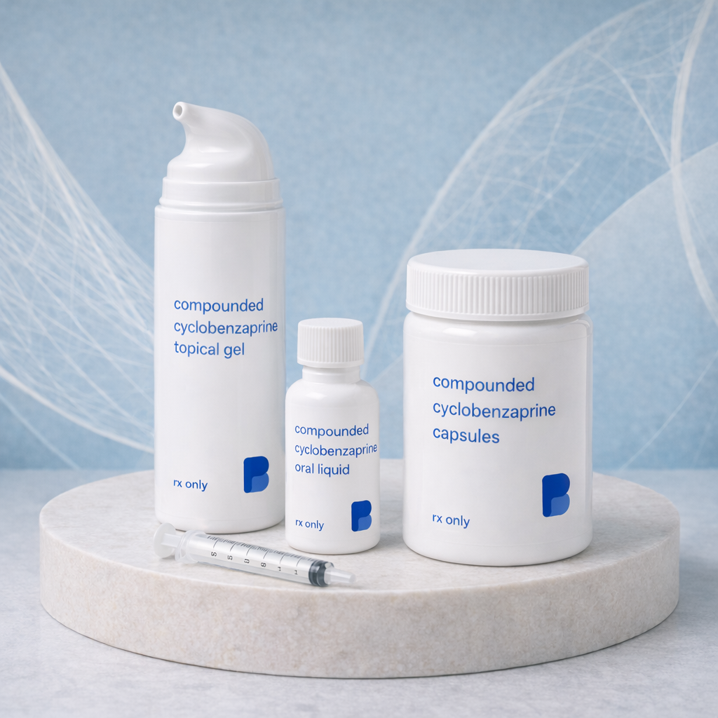 Cyclobenzaprine Gel & Cream, Compounded | Bayview Pharmacy