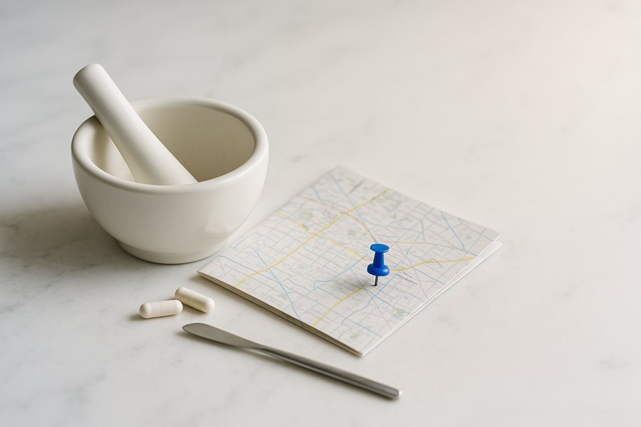 Compounding pharmacy near me: what actually matters, and when mail order is the better answer | Bayview Pharmacy