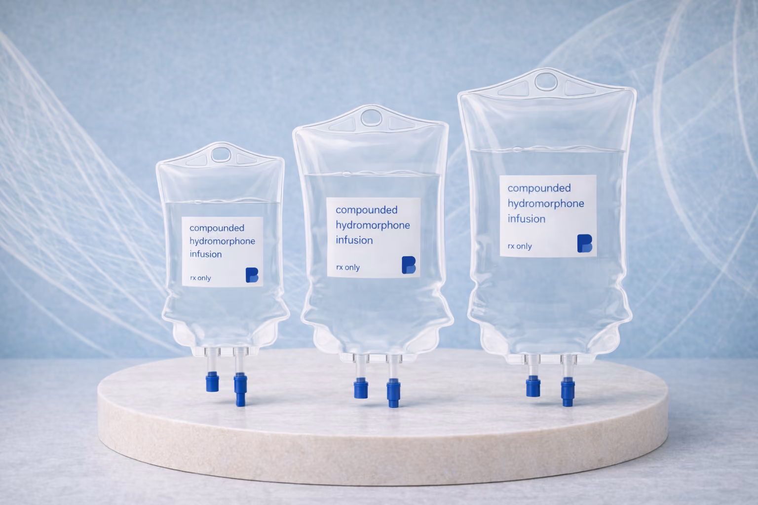 Concentrations that fit the pump – Hydromorphone Infusion from Bayview Pharmacy