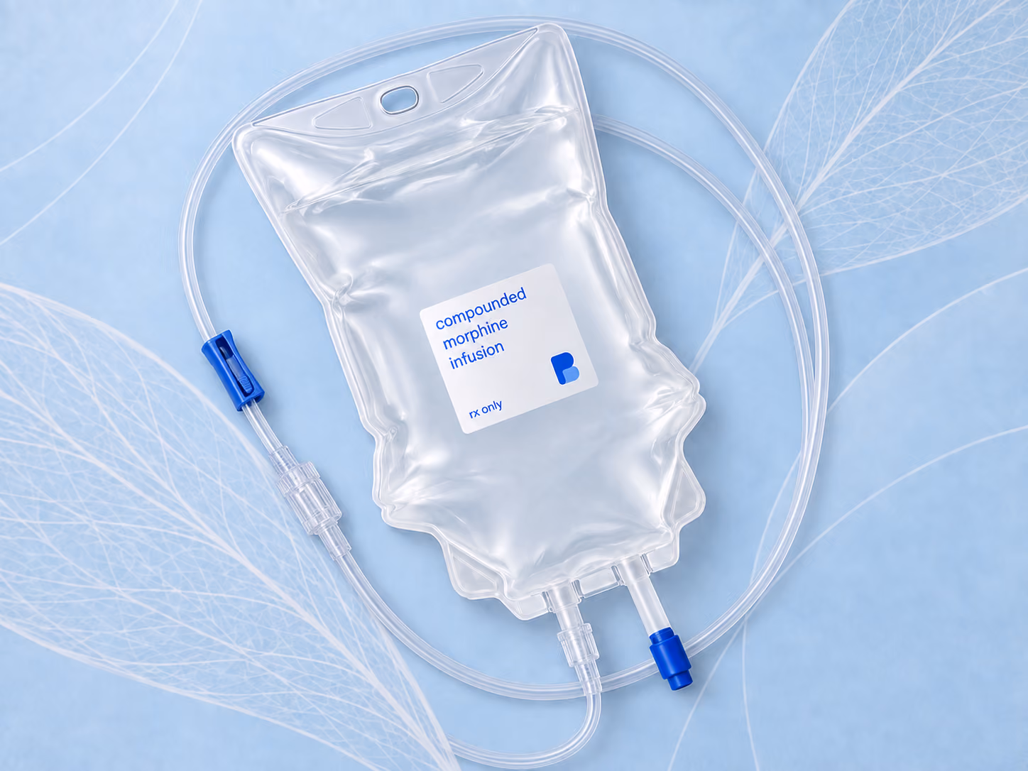 Morphine Infusion, a compounded medication prepared by Bayview Pharmacy