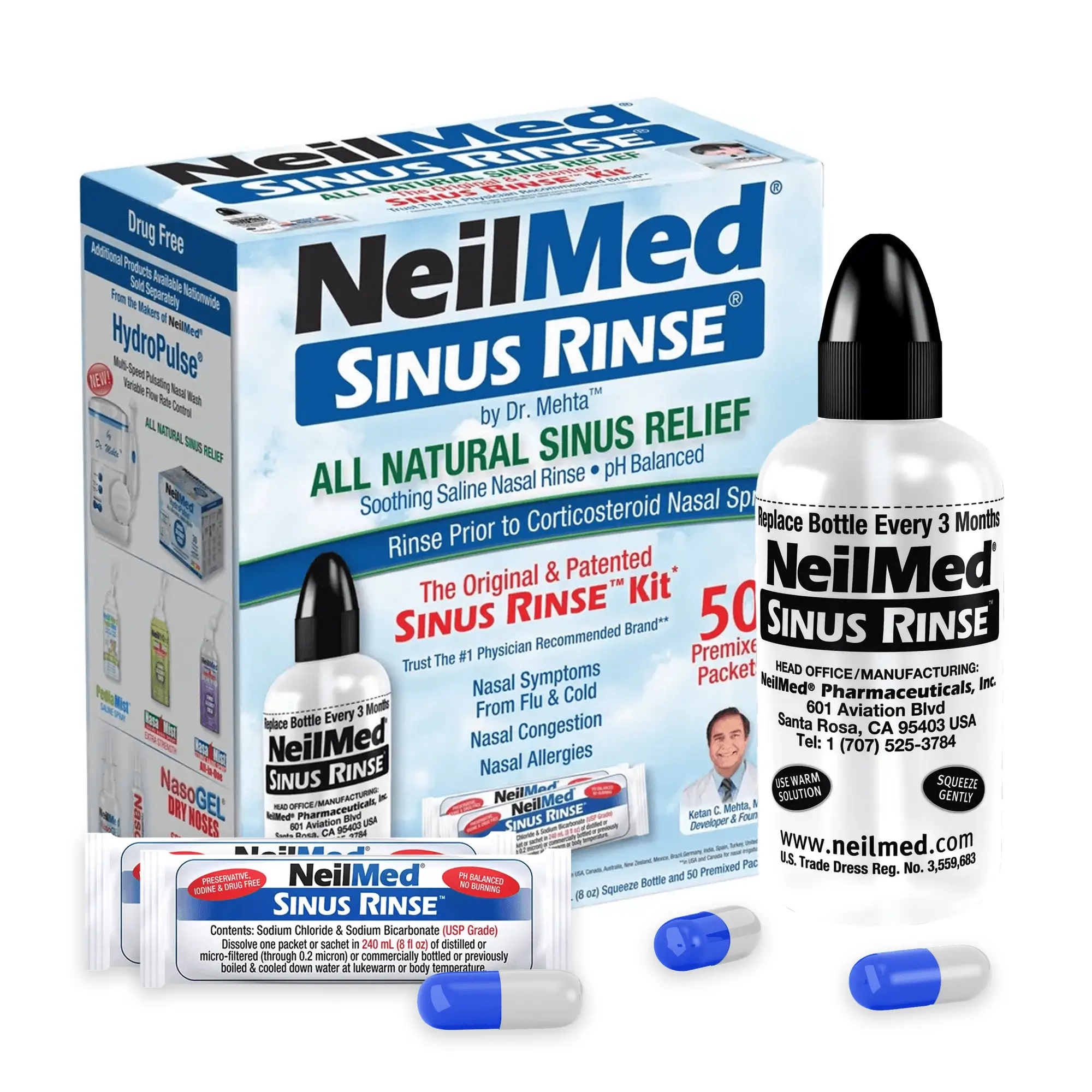 Nasal Irrigation/Nebulizer Capsules