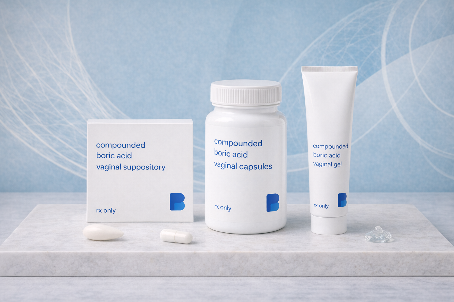 Suppository, capsule, or gel – Boric Acid Vaginal Suppositories, Capsules & Gel from Bayview Pharmacy