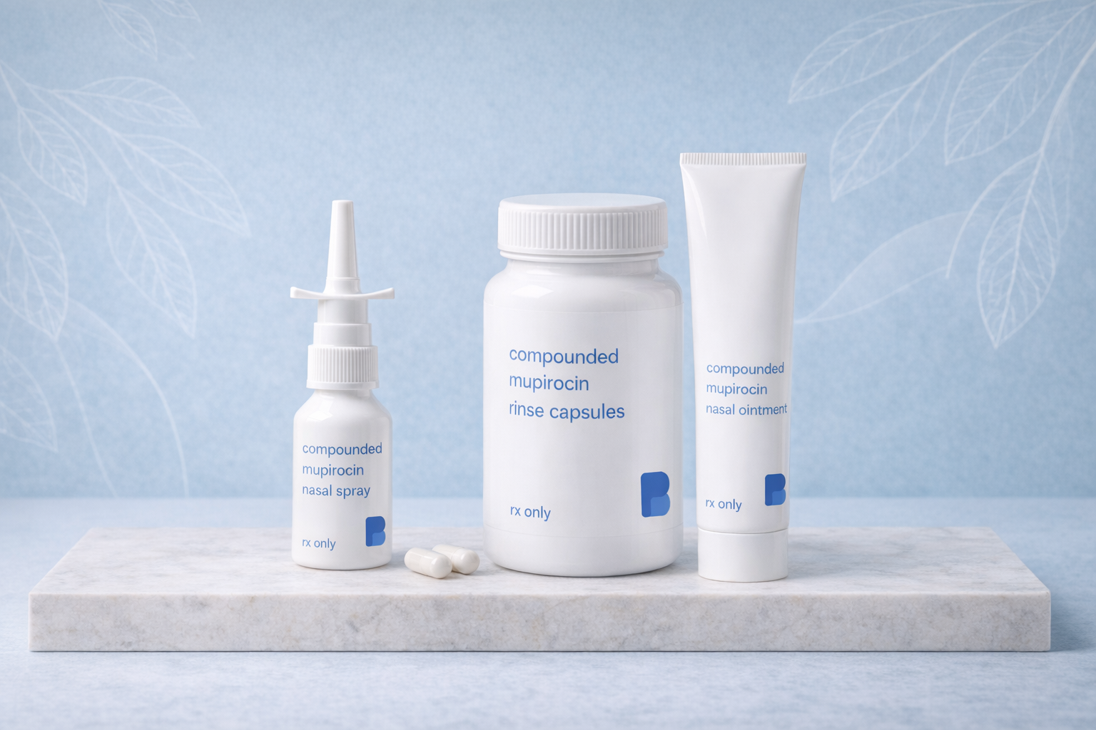 Ointment, spray, or sinus rinse – Mupirocin Nasal Ointment, Spray & Sinus Rinse from Bayview Pharmacy