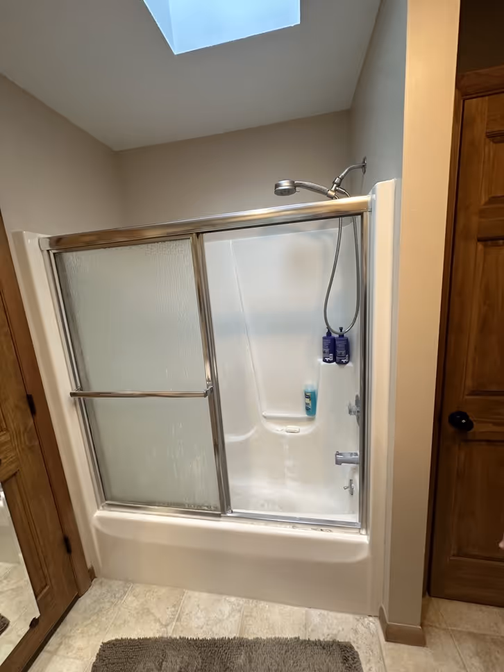 before bathroom remodel