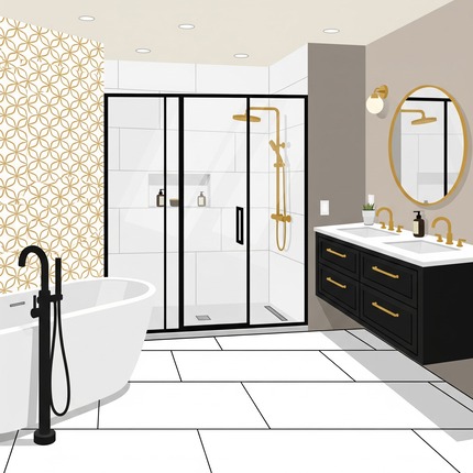 Custom Design Bathroom