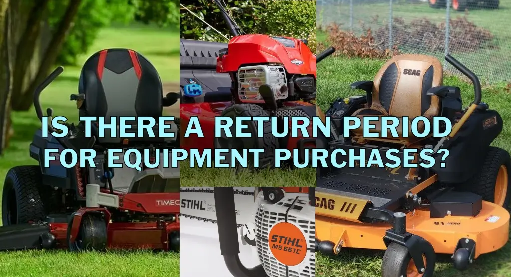 Outdoor Power Equipment Returns