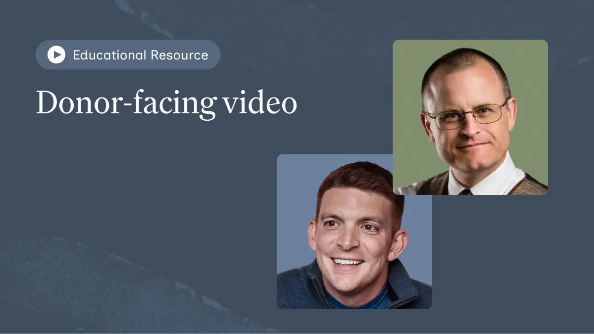 Brand new donor-facing video: The smartest ways to give at year-end