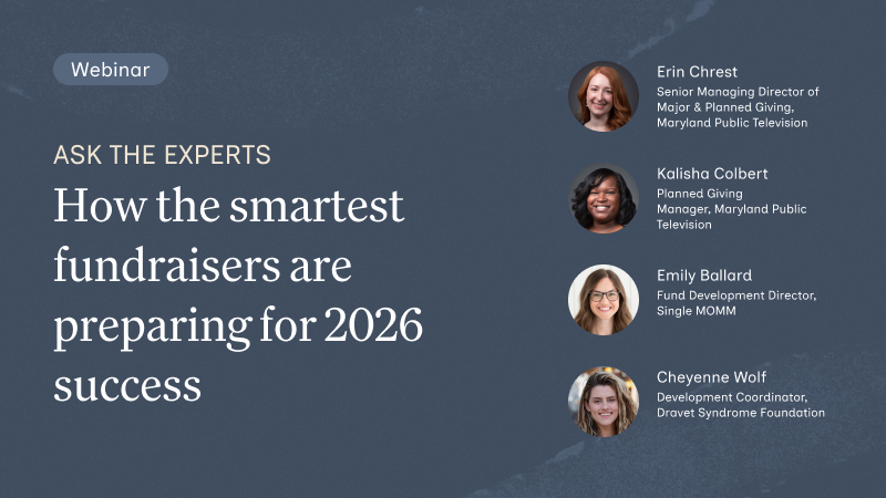 How the smartest fundraisers are preparing for 2026 success
