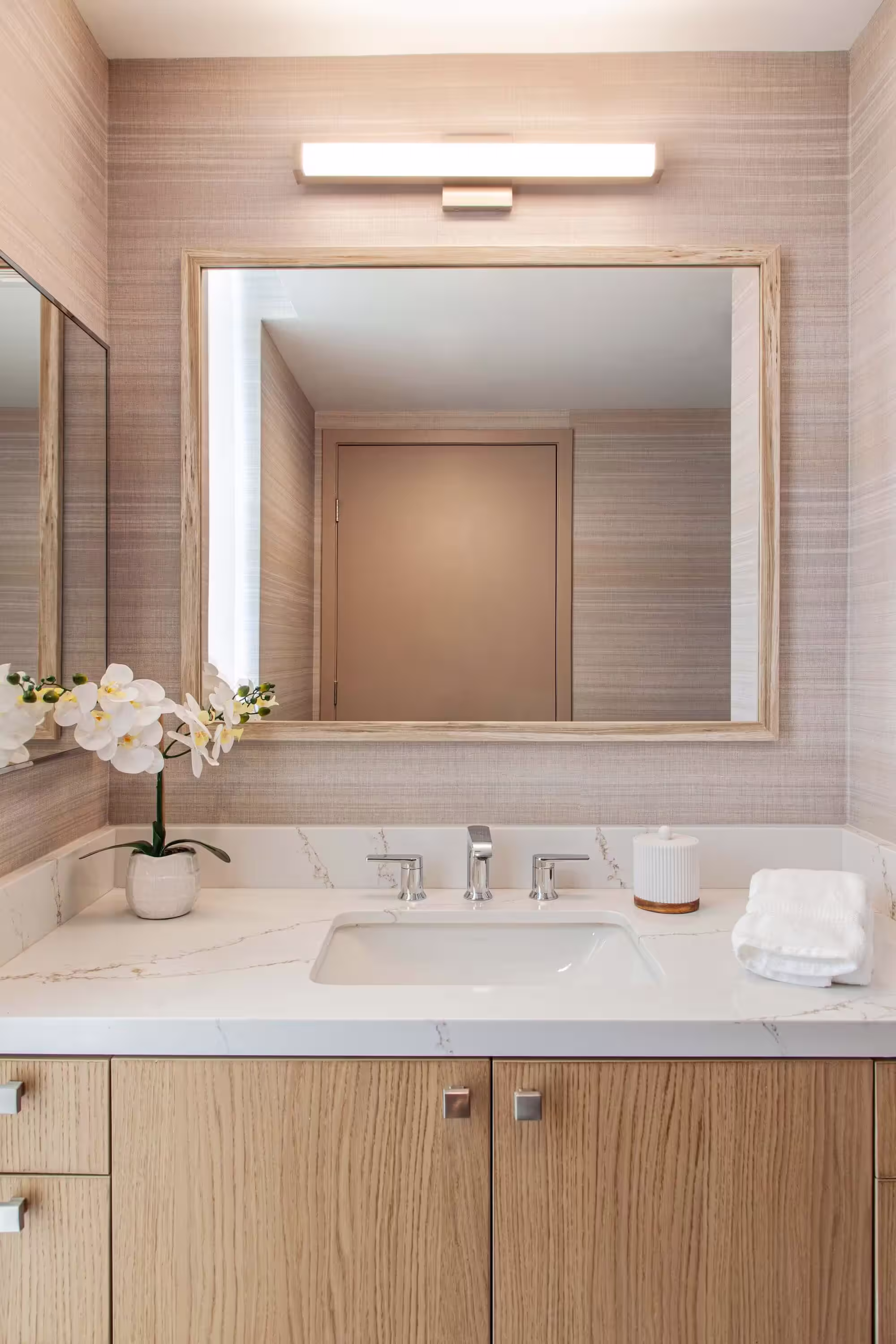 Senior living bathroom vanity