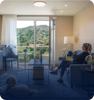 Modern, spacious suite