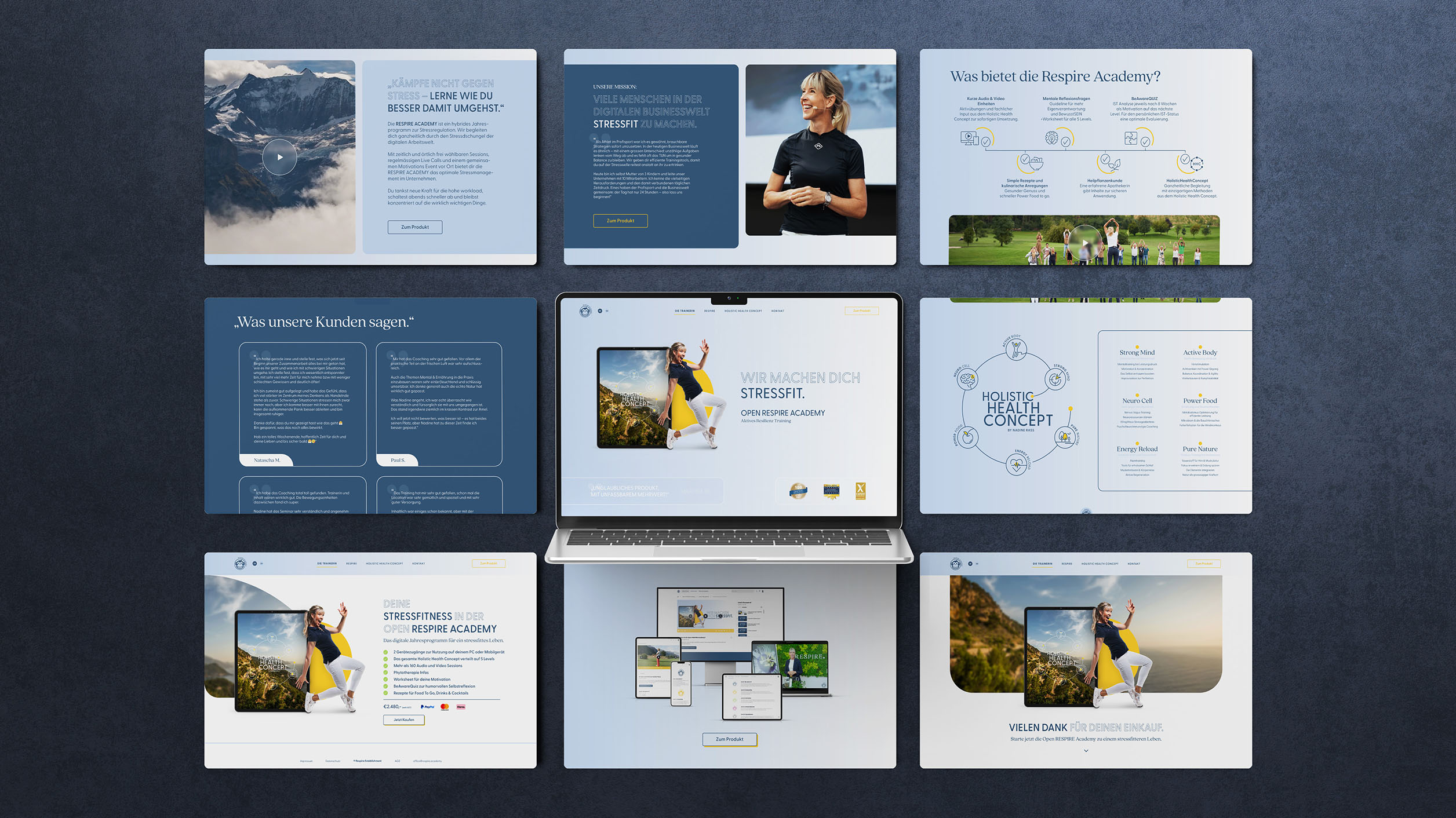 Respire Academy – Web Architecture & Digital Experience