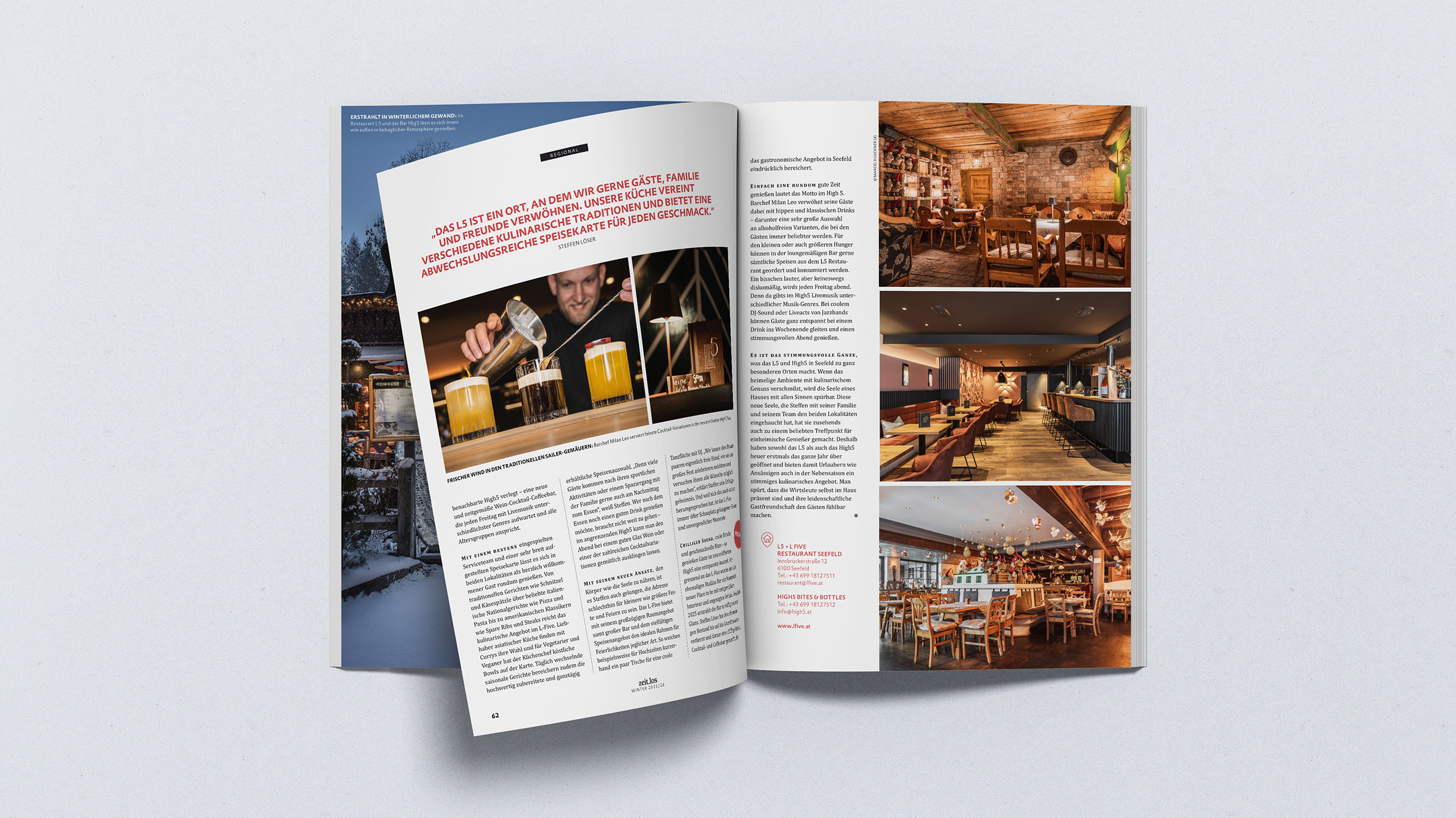 L5 • High 5 – Hospitality Photography & PR Support