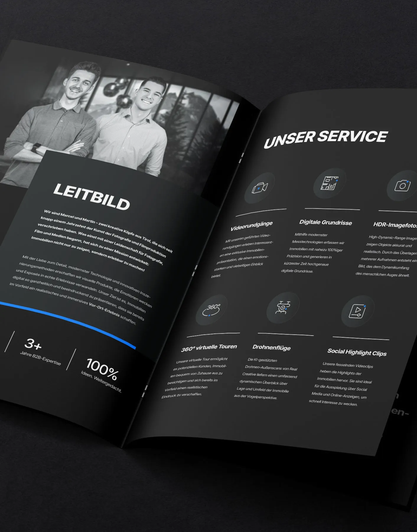 Showcase Bild im Bereich Kommunikation und Design. Kunde – Real Creative (Co-Founded Brand)